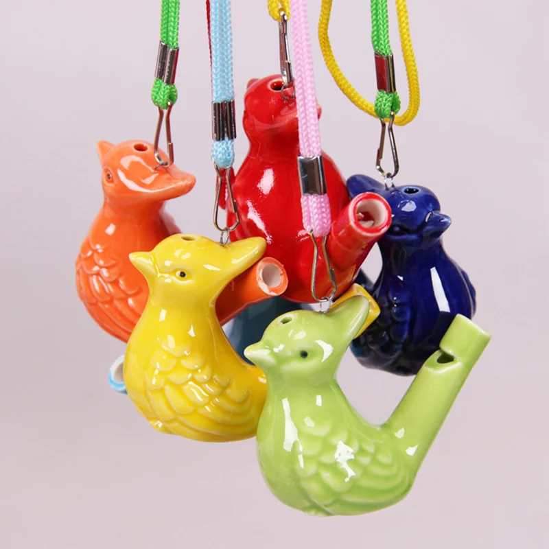 Silbato de agua para pájaros